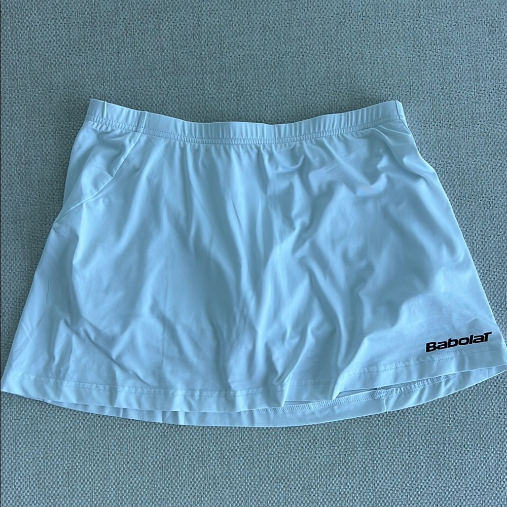 Babolat White Tennis Skirt